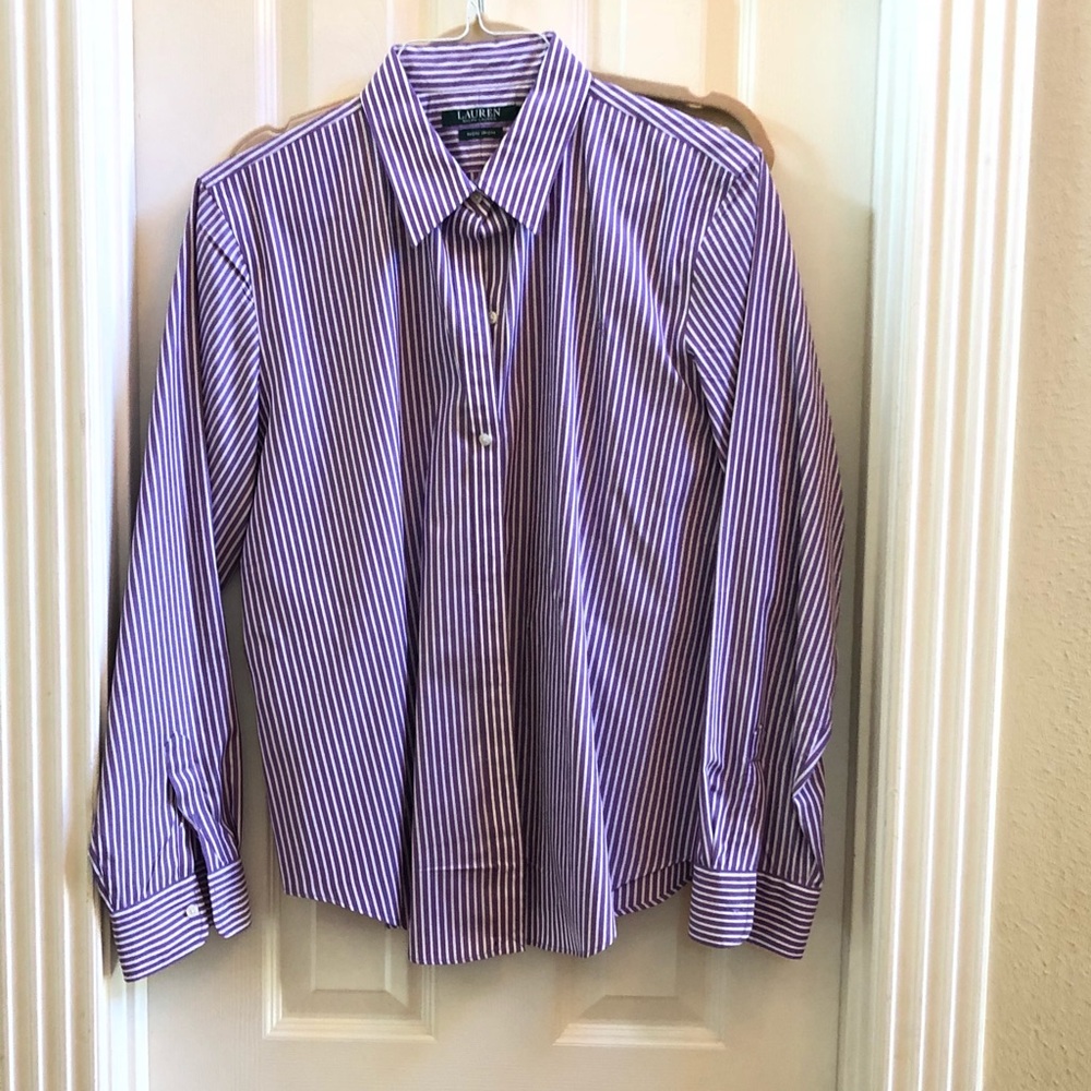 Lauren Ralph Lauren Non-Iron Shirt - sz XL